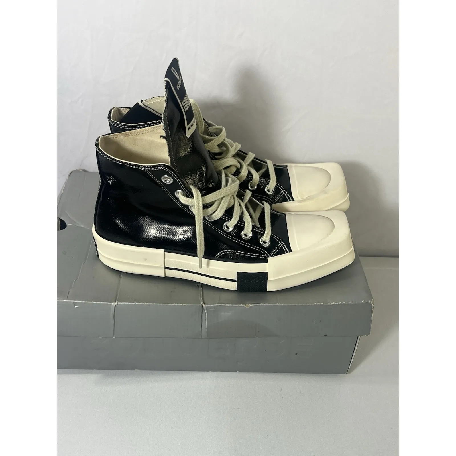 Converse TURBODRK Sneakers by Rick Owens,‎ Women's Size 8 - Mens 6 - Image 4