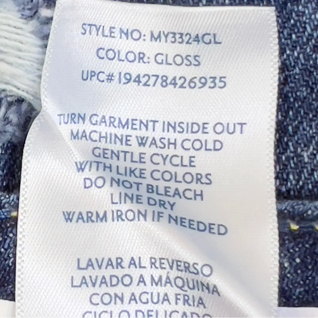 Seven7 Size 8 Distressed Weekend Short w/5 Pockets & Belt Loops(show ski… - Image 12