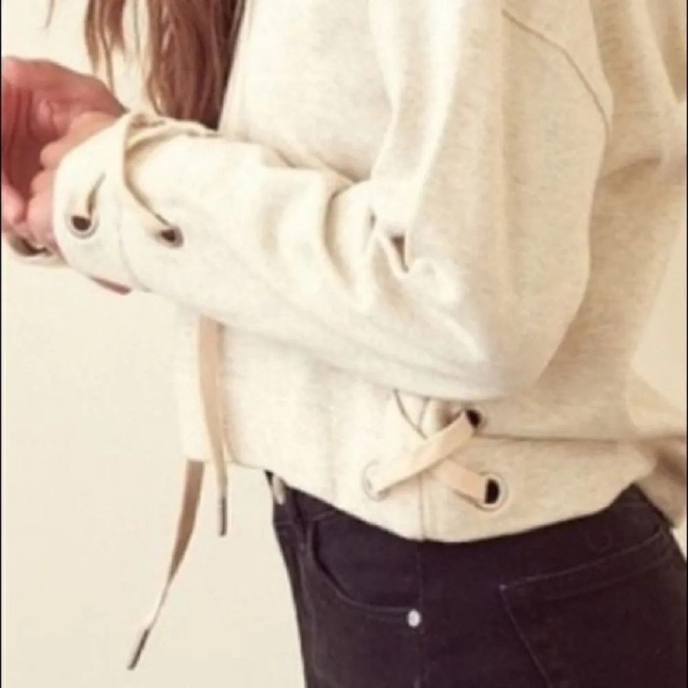 Cropped Laced Grommet Hoodie‎ - Image 12
