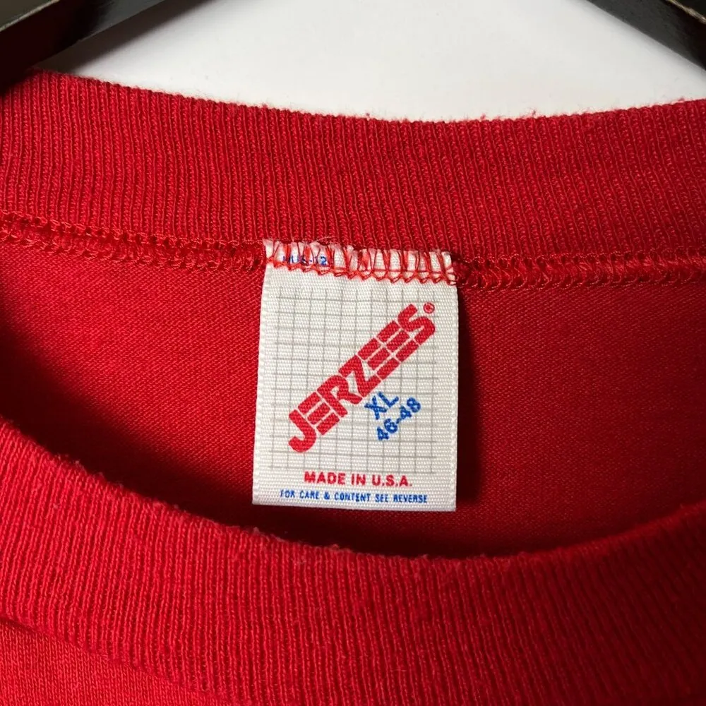 Western Maryland Train T Shirt Vintage 80s 90s Large L Red Graphic Tee - Image 14