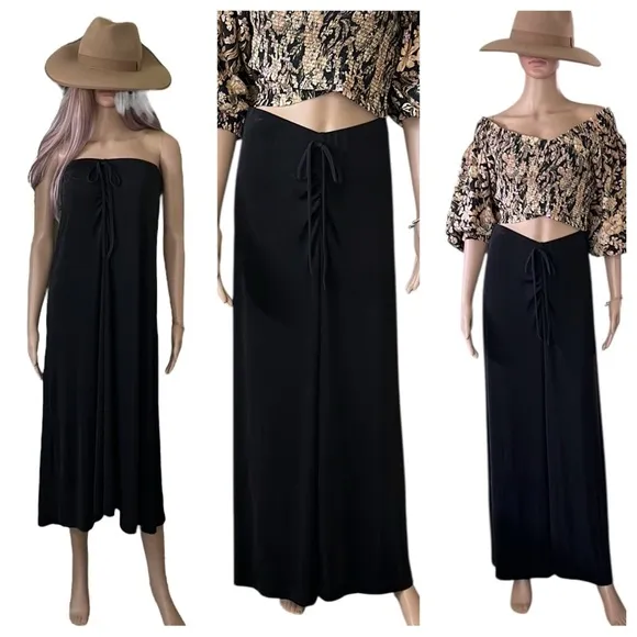 H&M JERSEY SKIRT With Ruched Front. Can wear as Strapless Dress - Image 2