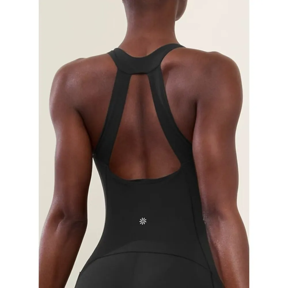 Athleta S Transcend 7/8 Bodysuit Black Small - Image 2