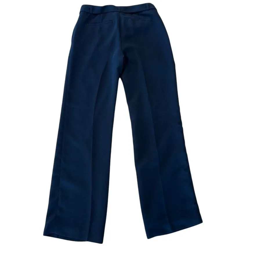 Banana Republic Navy Blue Belted Tie Waist‎ Dress Pants Women’s Sizec4 - Image 2