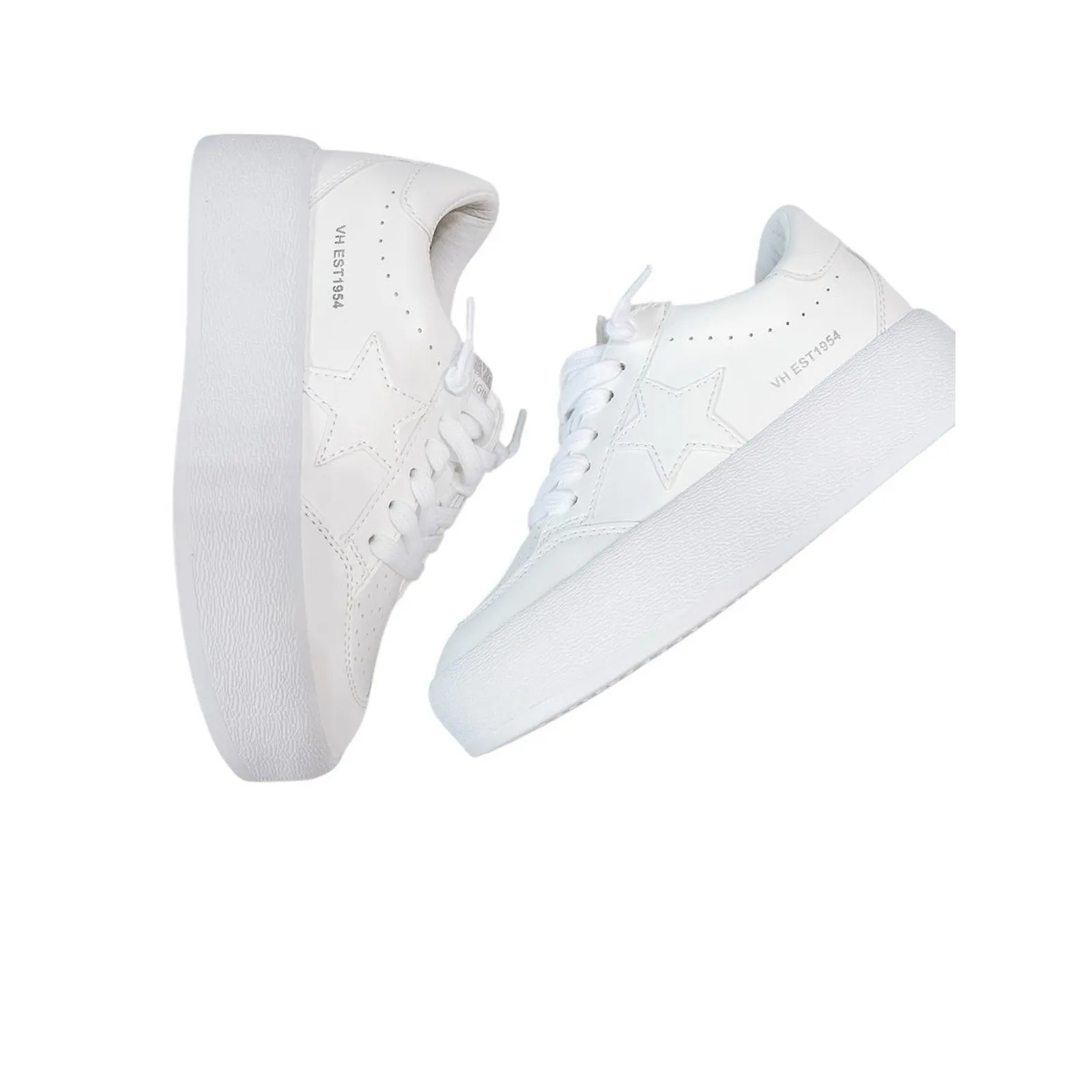 Vintage Havana Reams Slip on Platform Sneakers White Size 8 Chunky Street Wear - Image 10