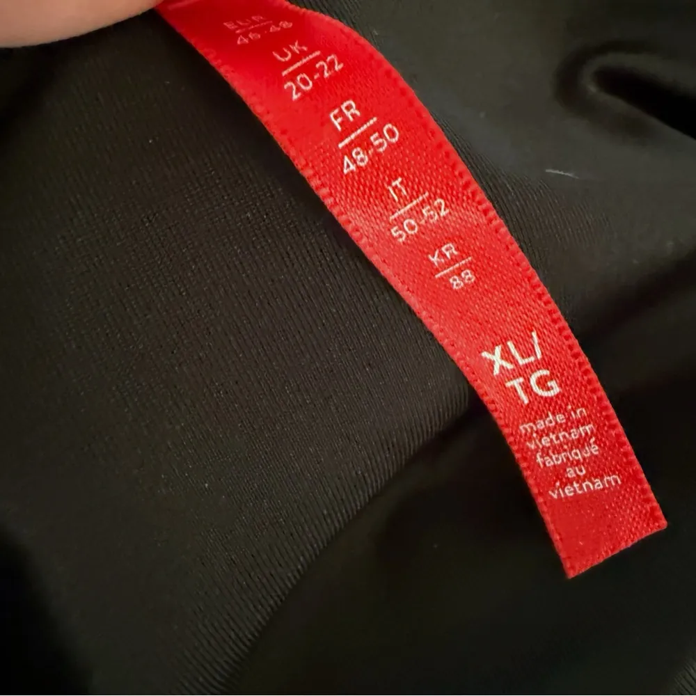 SPANX Ready To Wow Faux Leather Legging Black SZ XL 2437 - Image 6