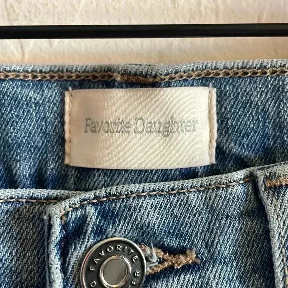 Favorite Daughter The Valentina Tower Jeans Blue Size 23 - Image 3