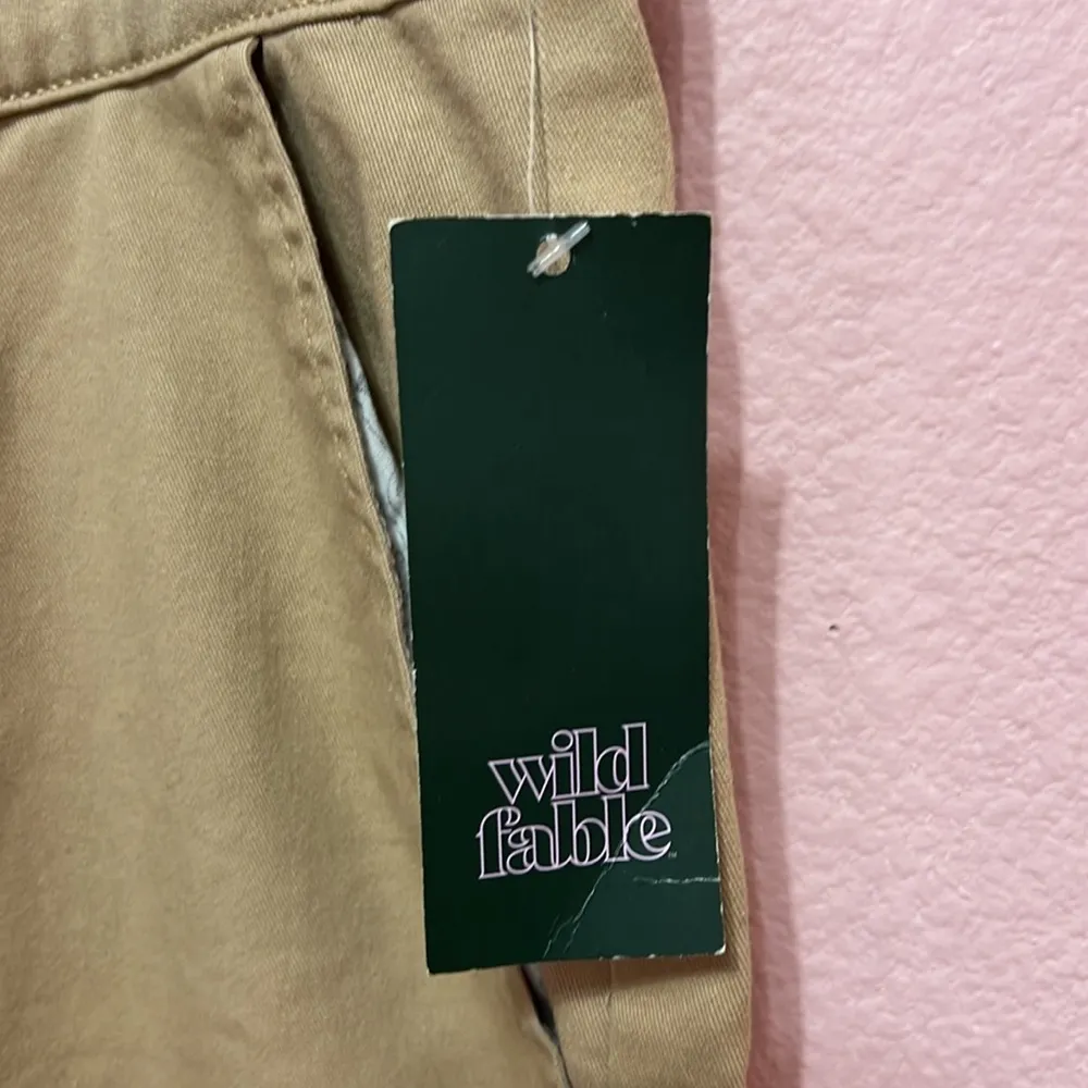 Wild Fable Fold Over Tan Regular Fit Pants. Size 17 - Image 6