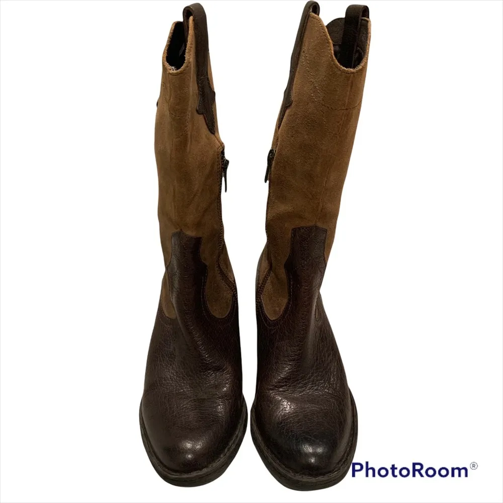 Born Sonoma Western Boot, Sz 7 Brown - Image 4