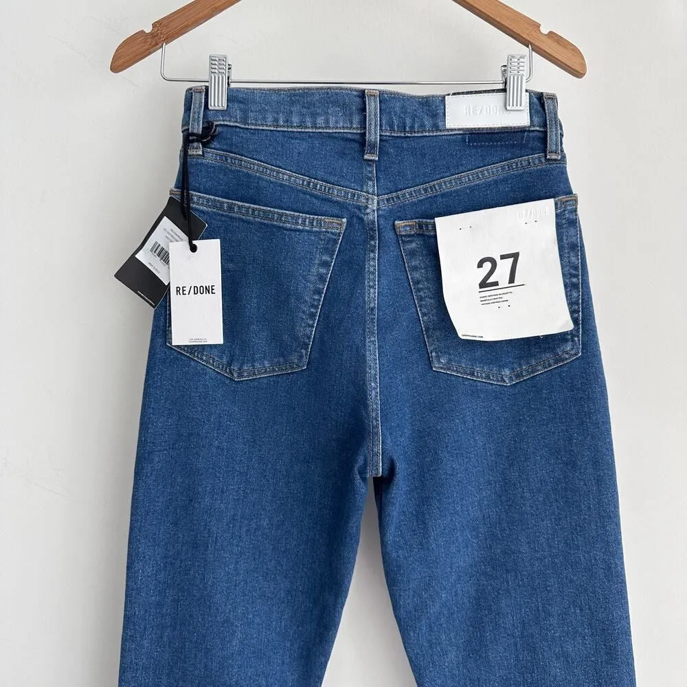 Re/Done Jeans Womens 27 High Rise Skinny Boot Western Rinse Stretch - Image 10