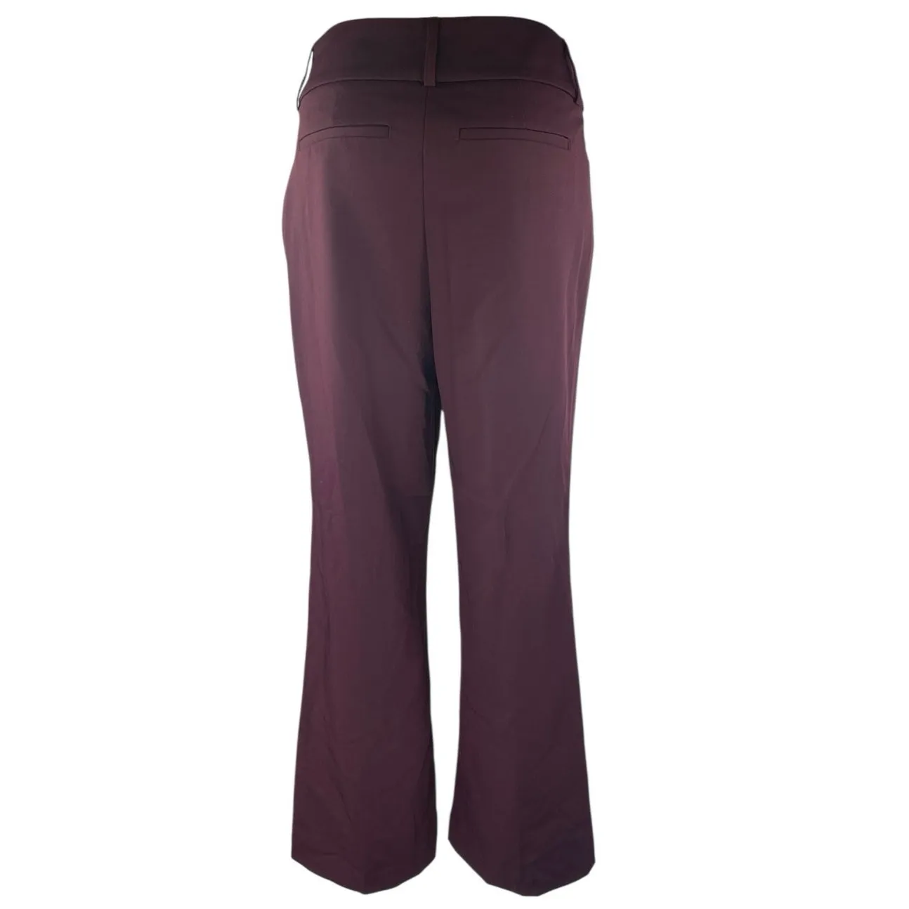 Alfani Women's Purple High Waisted Flared Bootcut Trousers Dress Pants Size 2S - Image 3