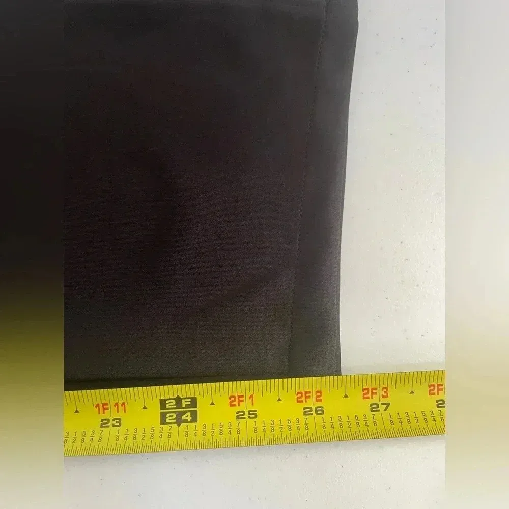 Bloom chic Pants Highrise Crop Black‎ Dress Work Pants Plus Size 14 - Image 4