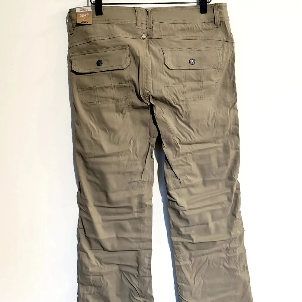NWT Prana Halle Pant - Short Inseam in Dark Khaki - Size 10 - Image 10