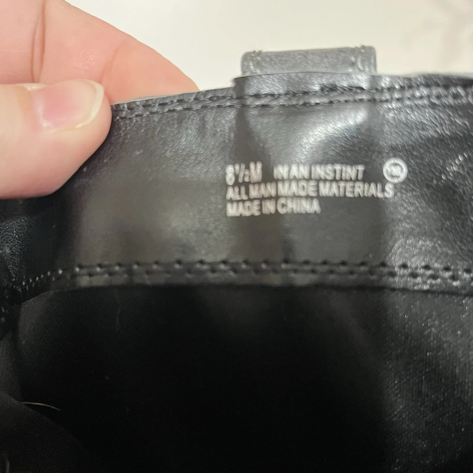 A2 By Aerosoles In An Instant Tall Riding Boots Zip Knee Grey Size 8.5 - Image 10