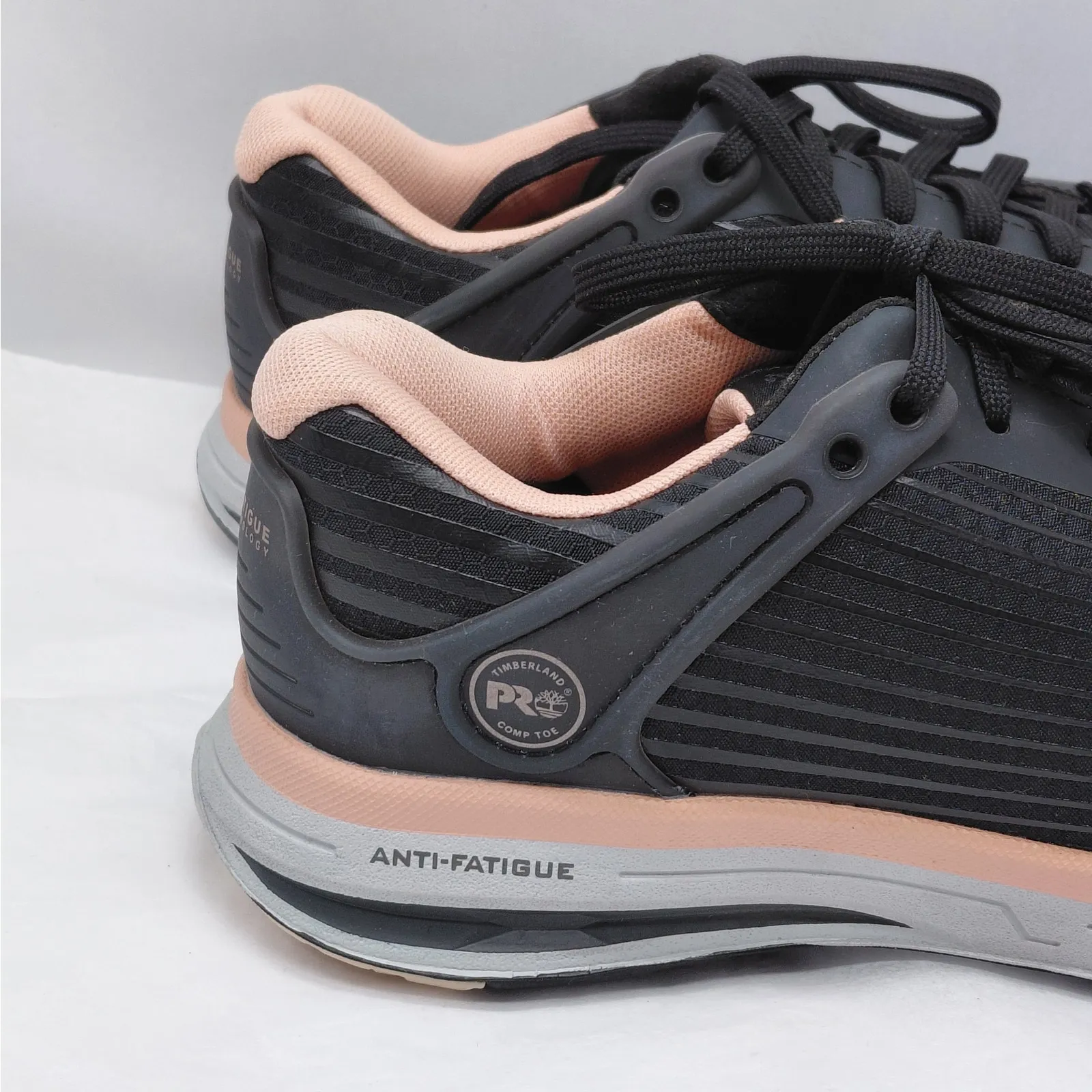 Timberland Pro Womens Work Sneakers Size 9 Black Anti-Fatigue Comp Toe Safety - Image 3