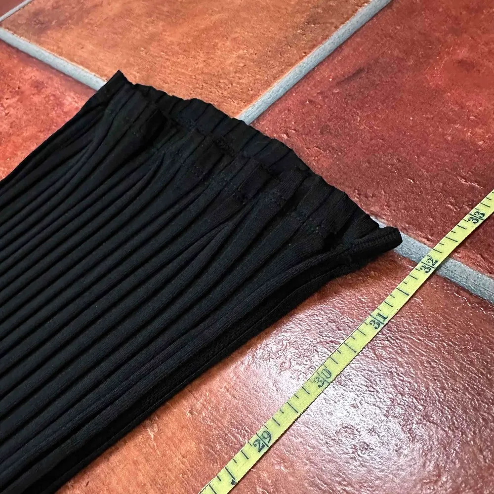 Birgitte Herskind Black Ribbed Rome Pants Size Small - Image 8