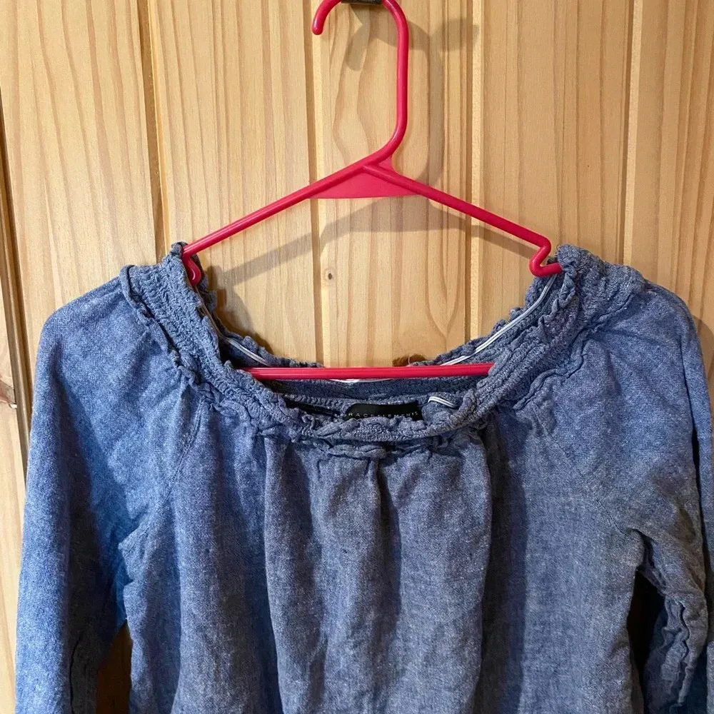 Grace Elements chambray shirt size small - Image 2