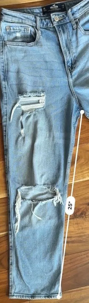 HOLLISTER Ultra Highrise Vintage Straight Jeans - Image 7