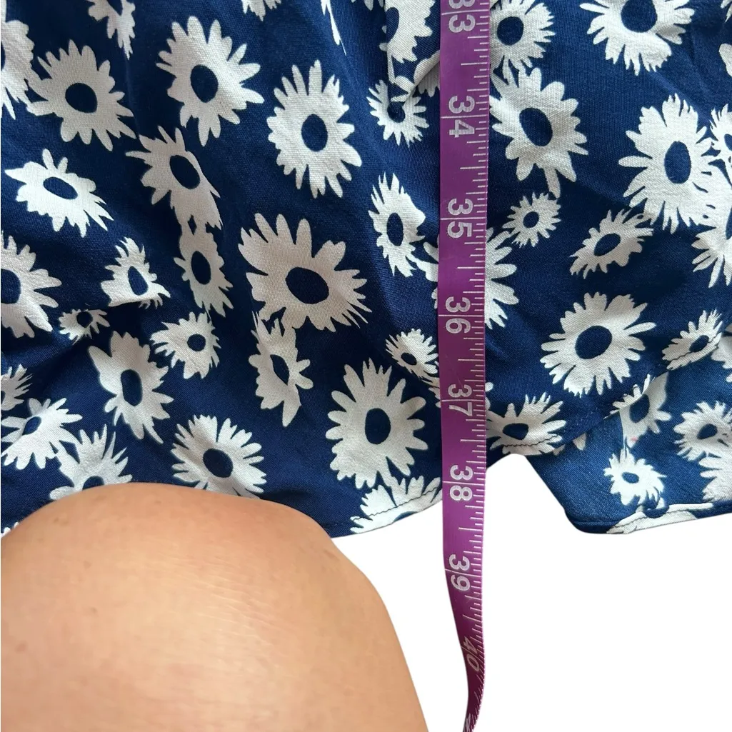 HOBBS London Belinda Contemporary Petal Print Fit & Flare Dress Size 12 Floral - Image 10