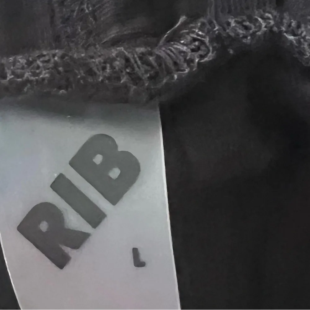 Simon Miller Rib Tueta Black Cropped Tube Top Size Large NWT - Image 7