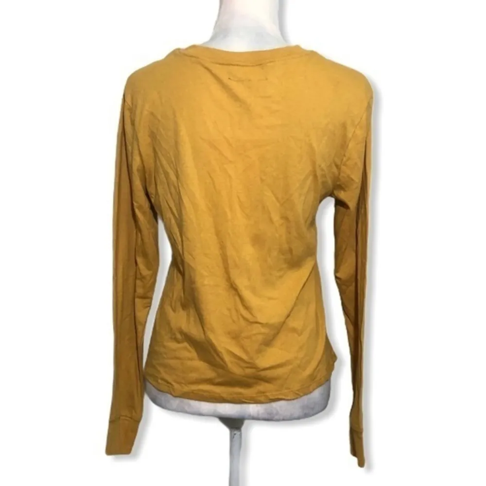NWOT  Long Sleeve Gold Yellow Be Kind Top - Image 8