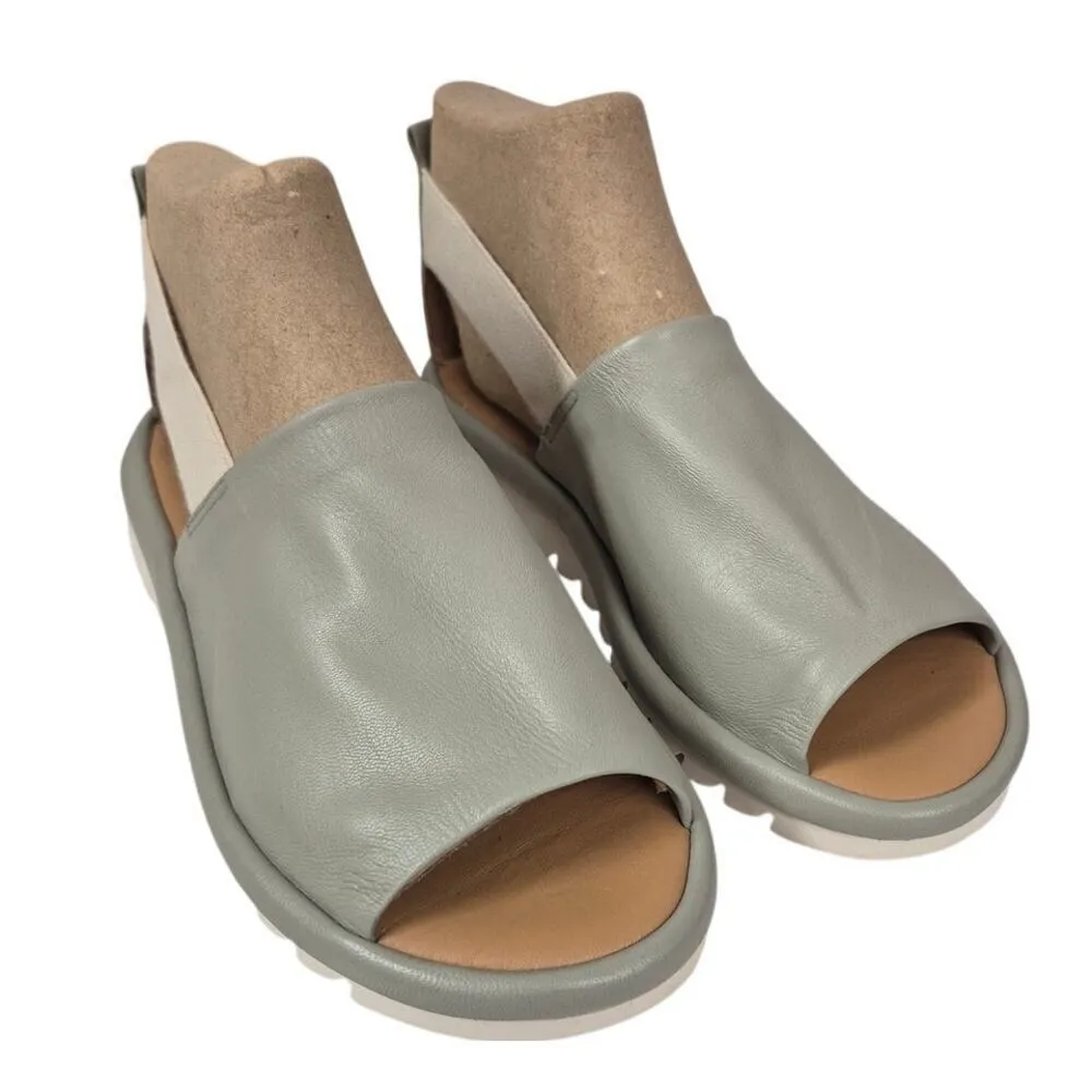 The Flexx WAT IS WAV 2 Edera Foulard 7.5 EUC Open Toe Leather Slingback Sandal - Image 2