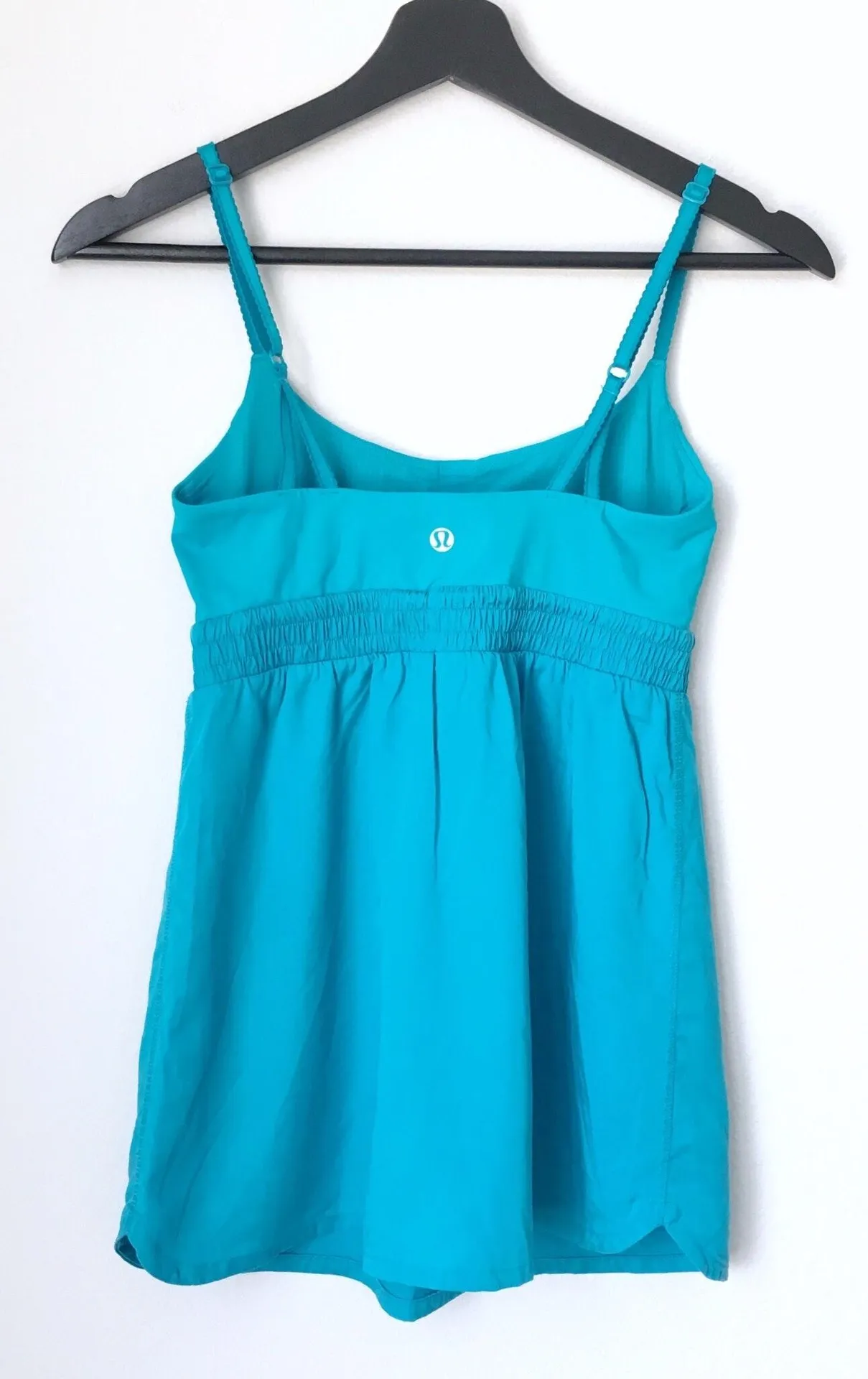 Bliss Athletic Tank Top Teal Blue - Image 3