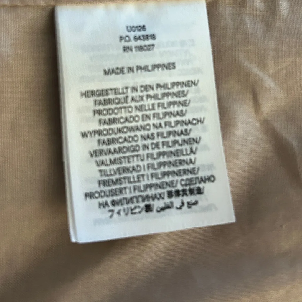 Boden Cambridge Tan Neutral Linen Blazer Size undefined - Image 7