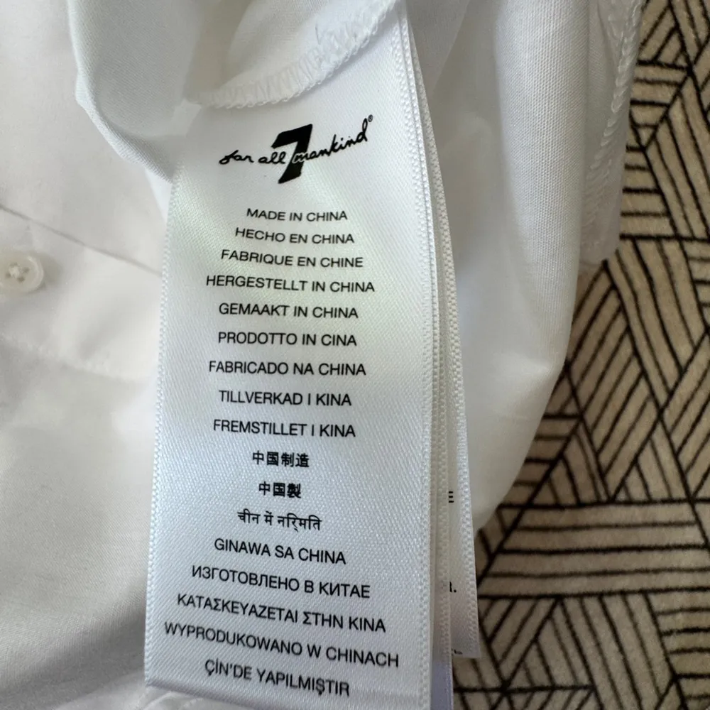 7 For All Mankind Button-up Blouse Sz S-NWOT - Image 10