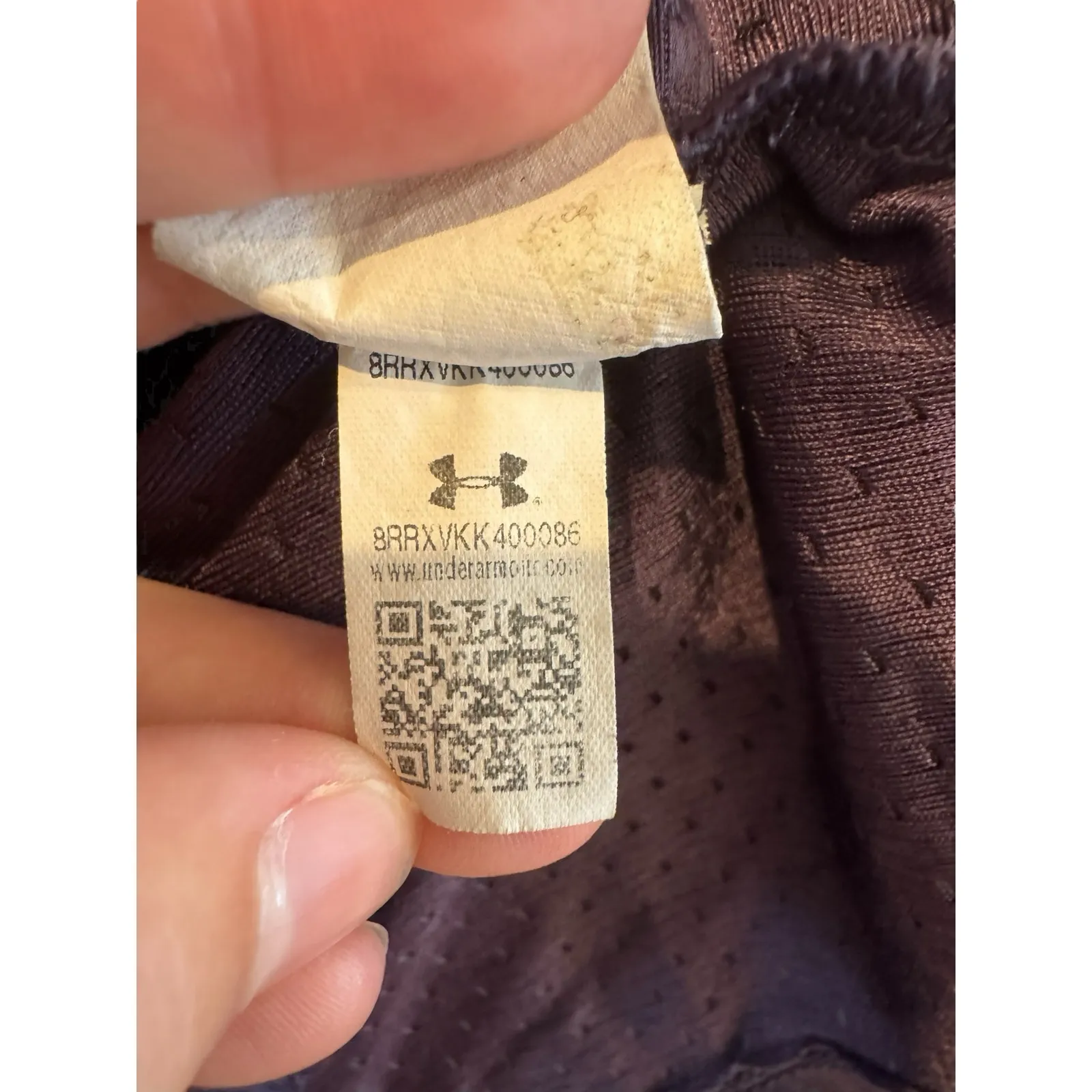 Under Armour HeatGear Racerback Tank Top Women’s Medium Purple Active Gym Wear - Image 4