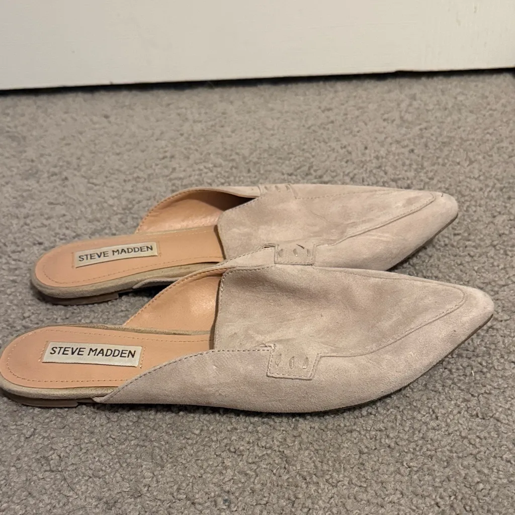 Steve Madden Women's Taupe Mules - Image 3