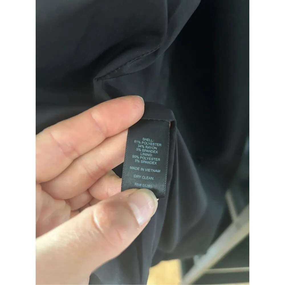 Express black blazer work blazer work attire size 4 - Image 8