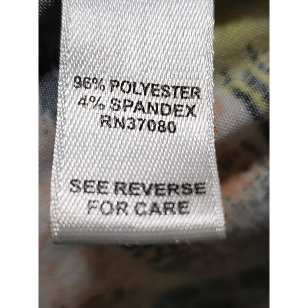 Cato Womens Multicolor Polyester Casual Elastic Waist Wide Leg Pants Size 18/20W - Image 6