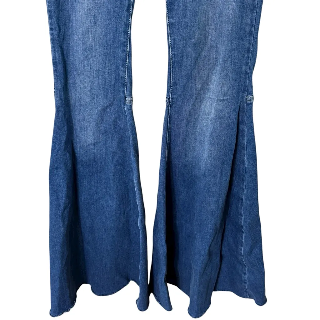 Free People Women's Sz 24 Just Float On Flare Jeans - Image 5