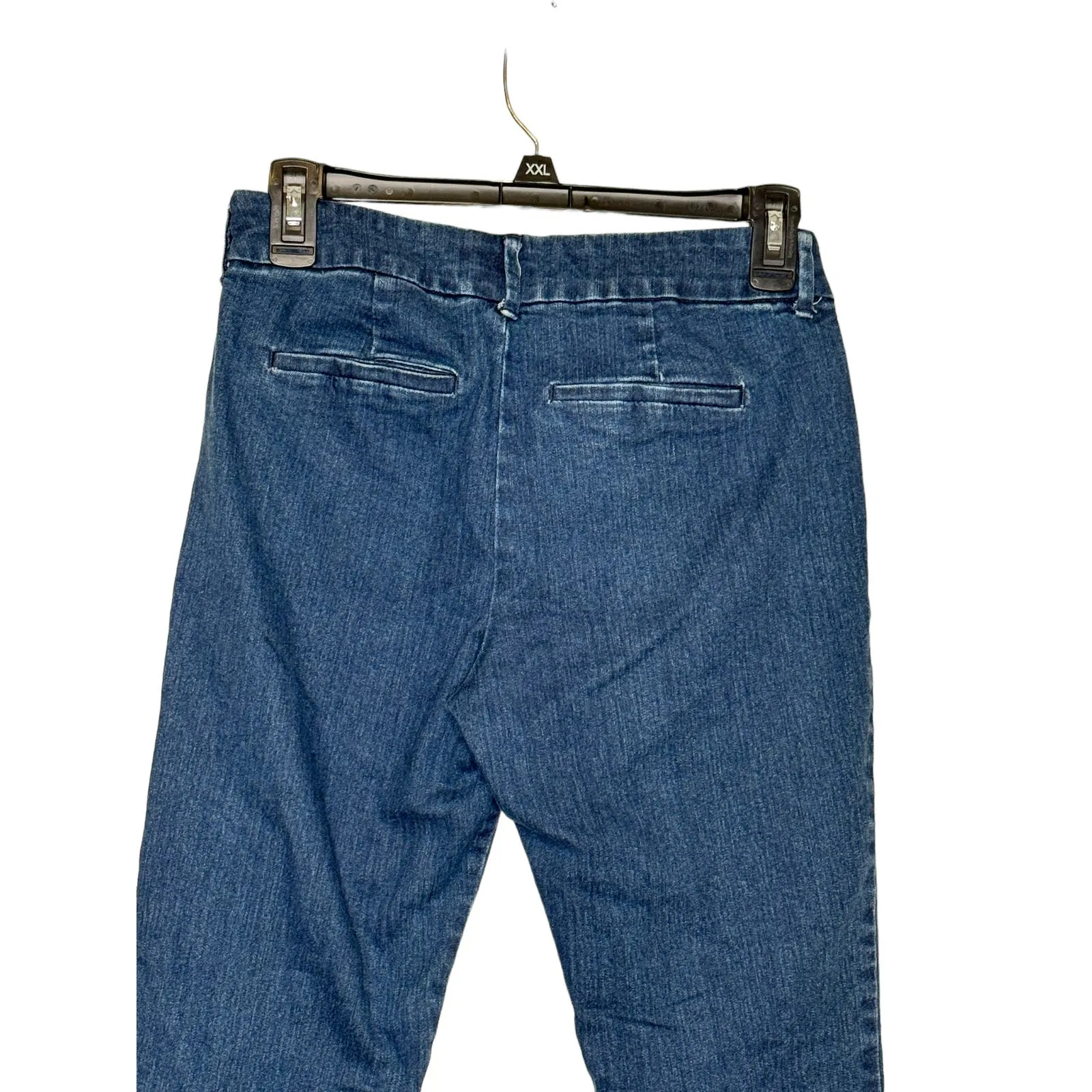 Old Navy Women Jeans The‎ Diva Cropped Faux Rear Pocket Straight Leg Mid-Rise 28 - Image 9