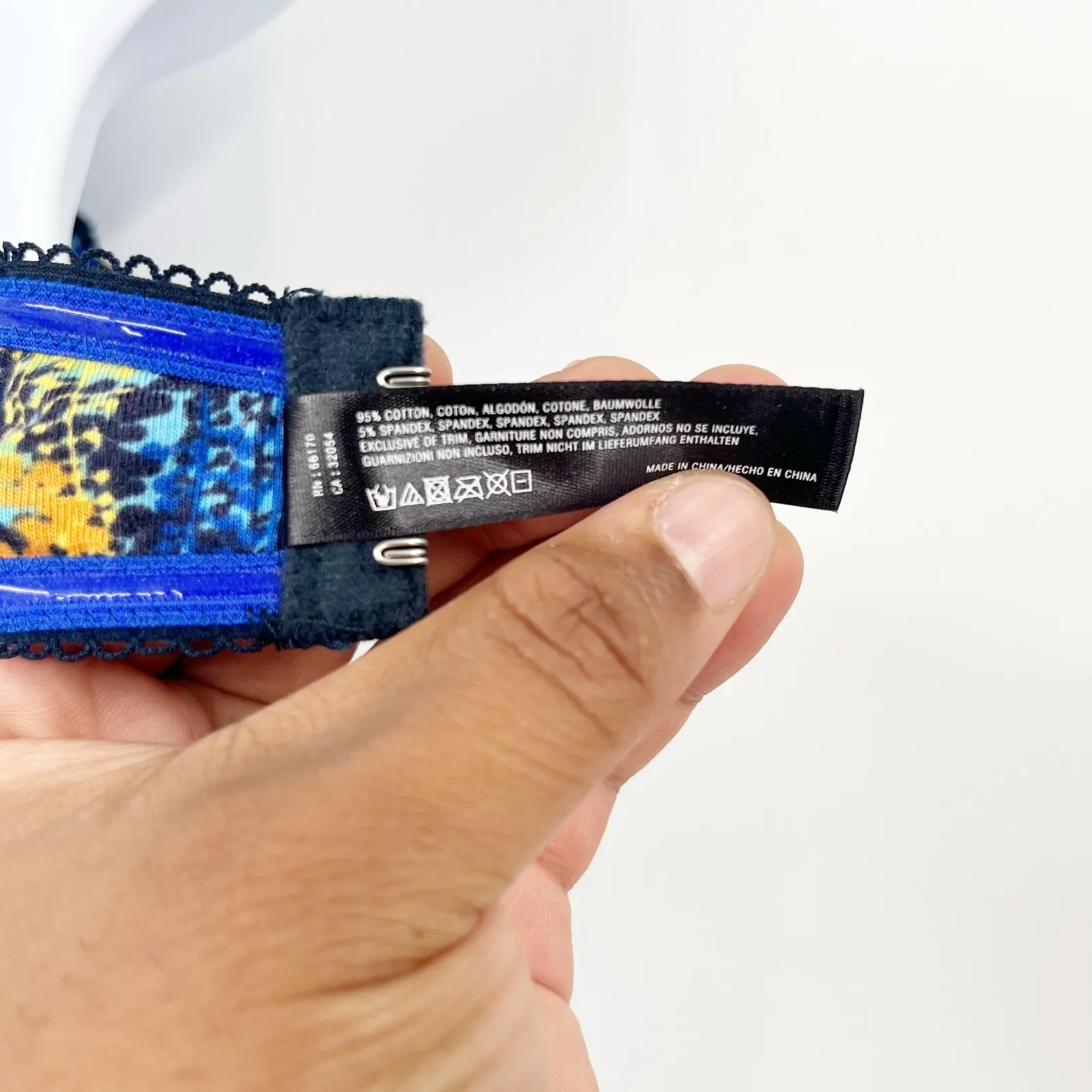 Anthropologie Pinkerton‎ Womens Underwire Floral Printed Balconette Bra Size 34B - Image 7