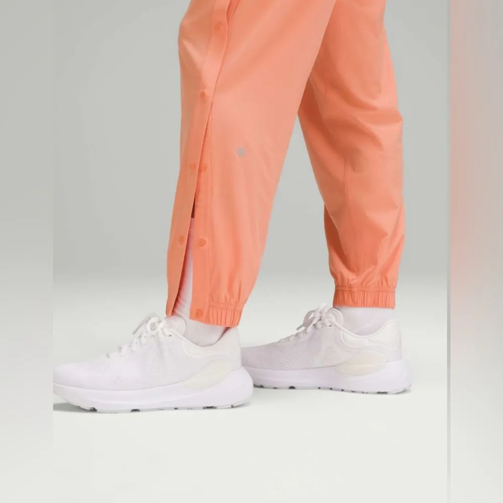 NWT Lululemon Tear-Away Mid Rise Track Pant Coral Kiss 8 - Image 4