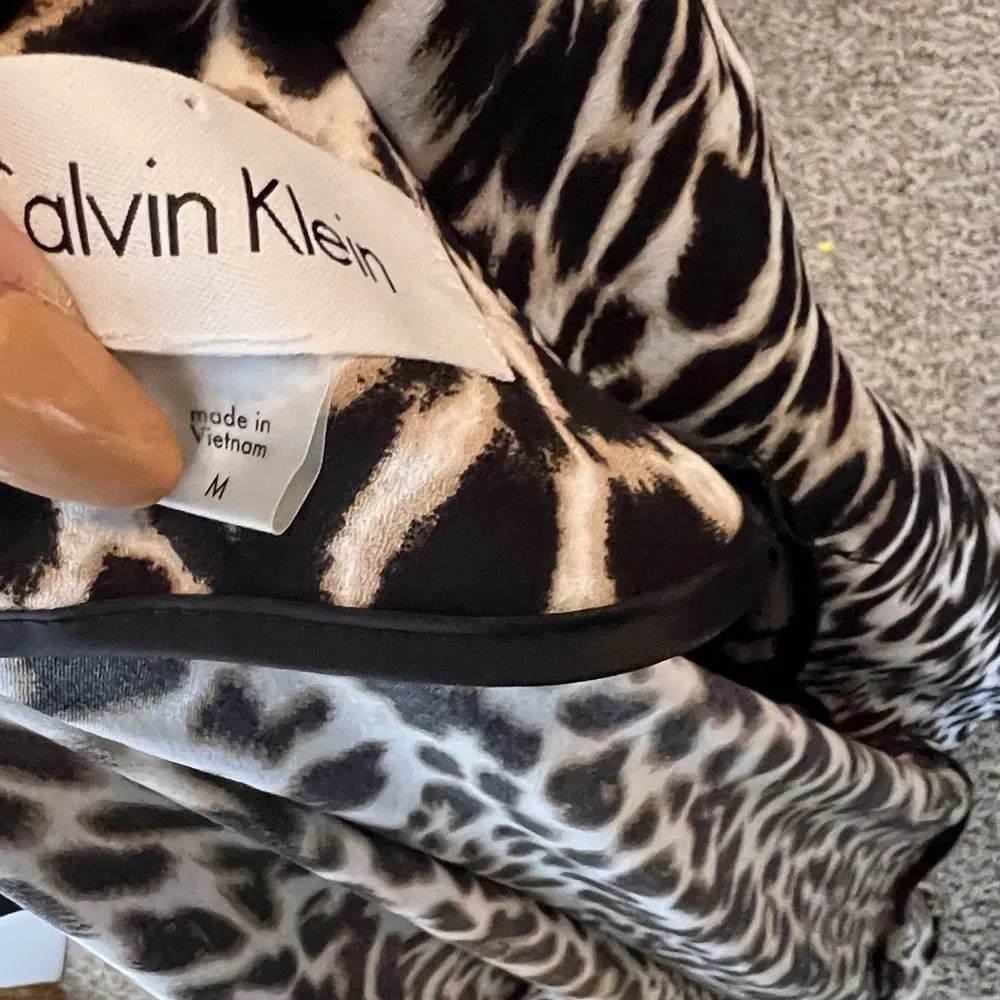 Calvin Klein Animal Print Coverup Jacket‎ - Image 6