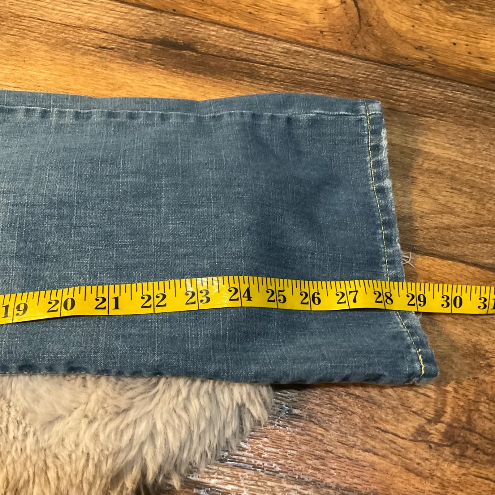 Diesel Jeans Size 30 Reggins Bootcut Leg Mid Rise Medium Blue Wash Womens - Image 8