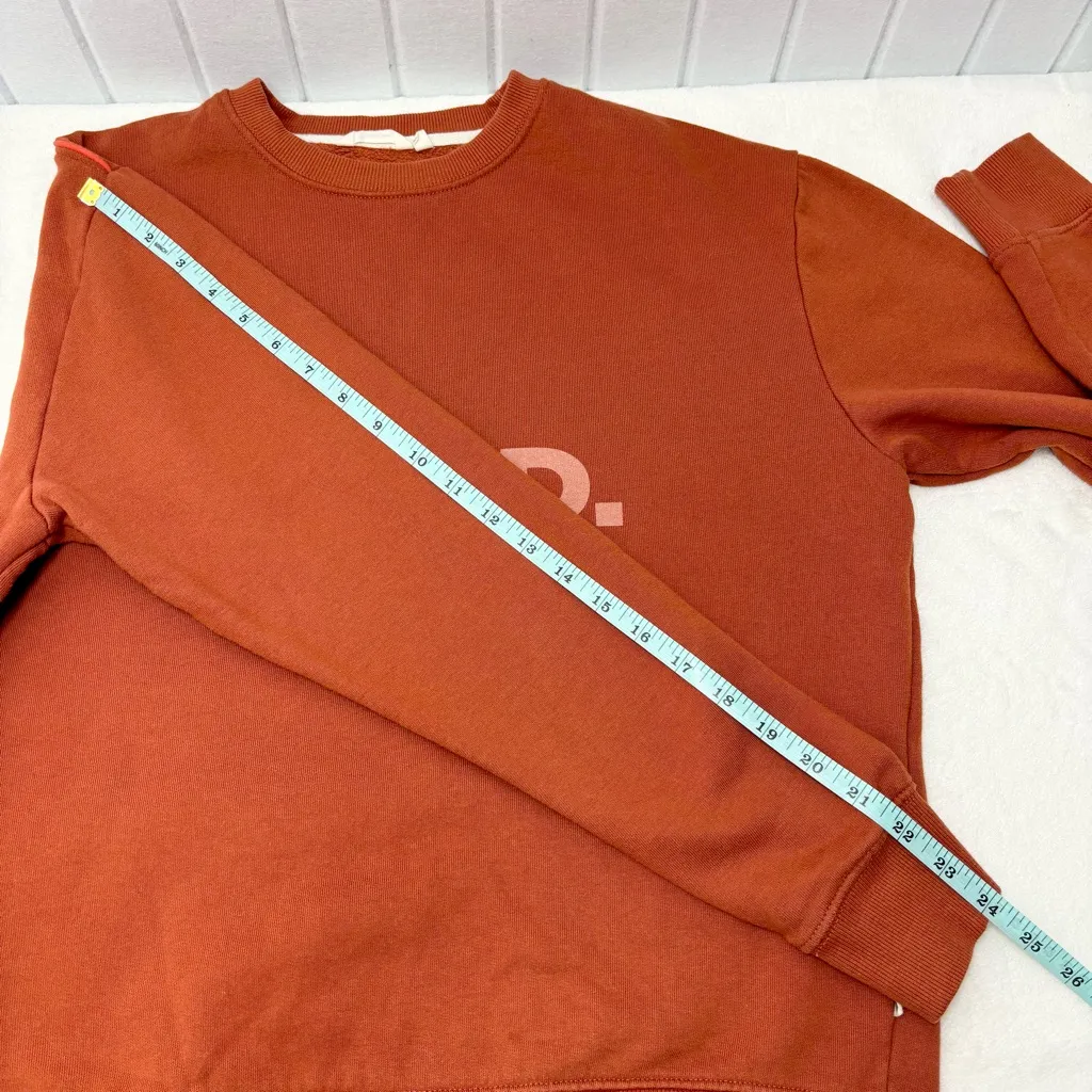 Cotopaxi Orange Crewneck Sweatshirt Organic Cotton Size S - Image 6