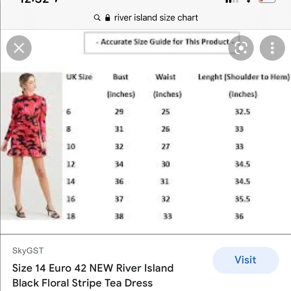 River Island marbled cropped sweater sweat top L - Image 8