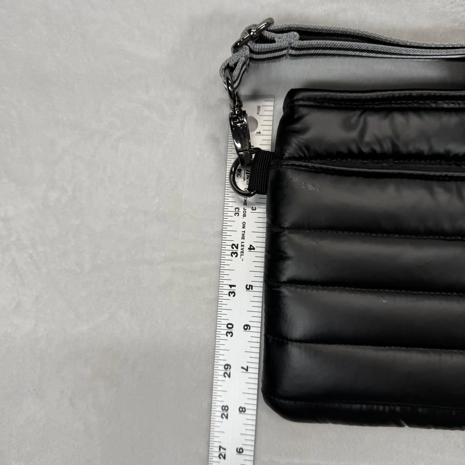 Think Royln Bum Bag Crossbody Quilted Belt Bag Nylon Black‎ NEW READ Black - Image 3