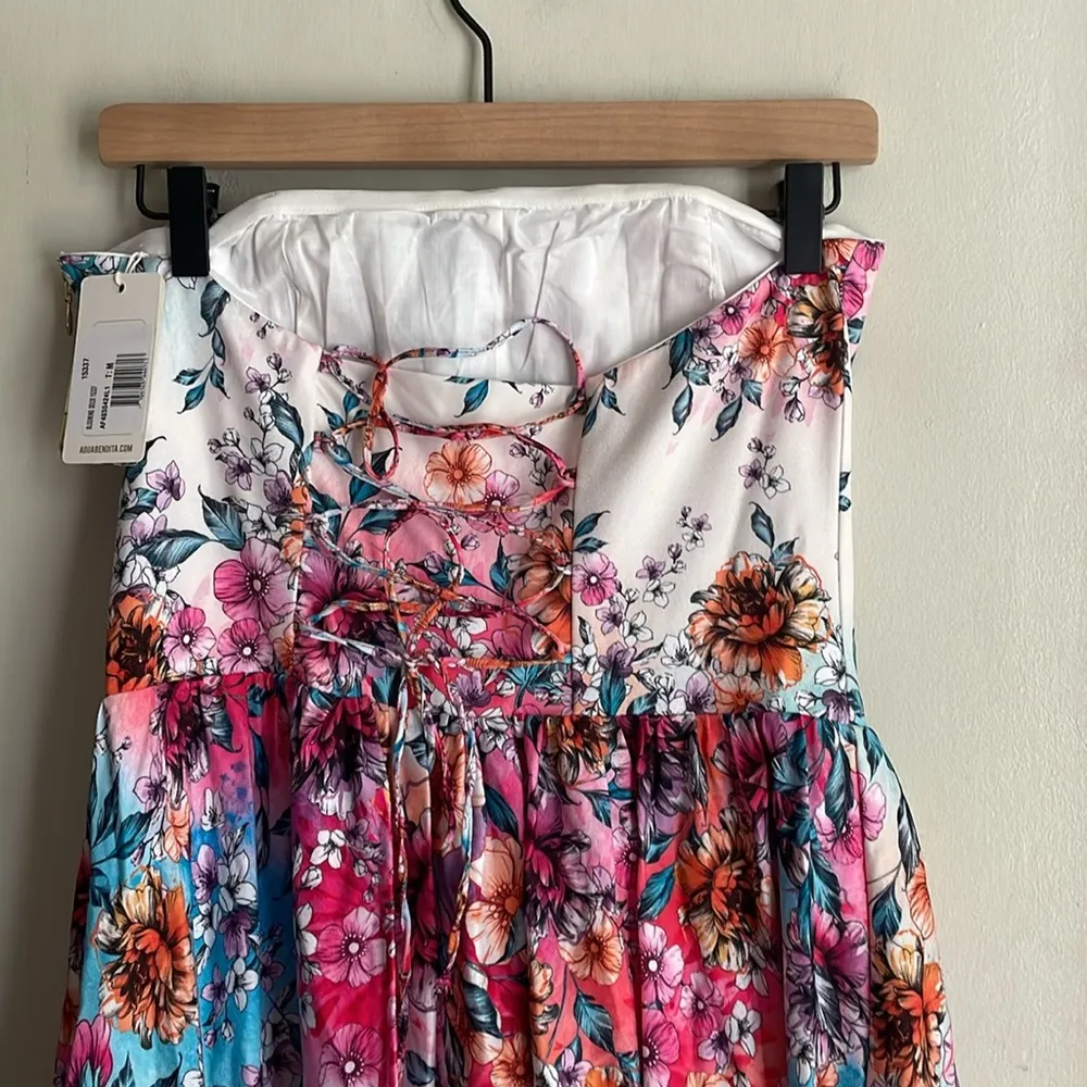 Agua Bendita Revolve Blooming Dress in Doux Floral - Image 9