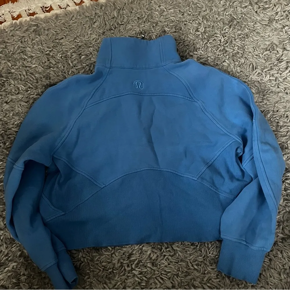 Lululemon oversized scuba funnel neck blue size XS/s - Image 4