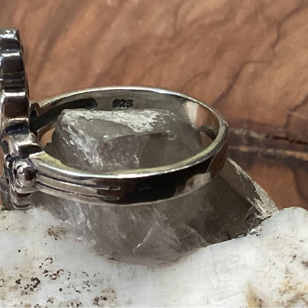 🩵NEW VINTAGE🩵 STERLING SILVER LADIES CROSS RING Sz.6 Sterling Silver 925 - Image 5