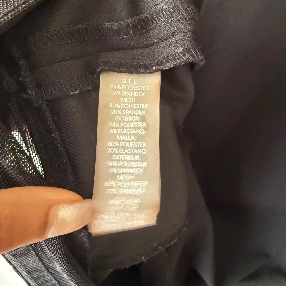 Calvin Klein sz 8 black work career sheath‎ midi dress - Image 6