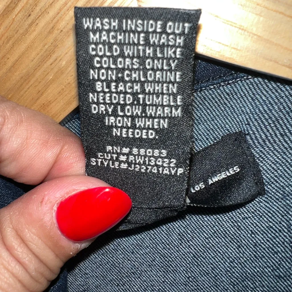 Rewash Blue Durable Jean‎ Jumpsuit with Classic Denim Construction - Image 6