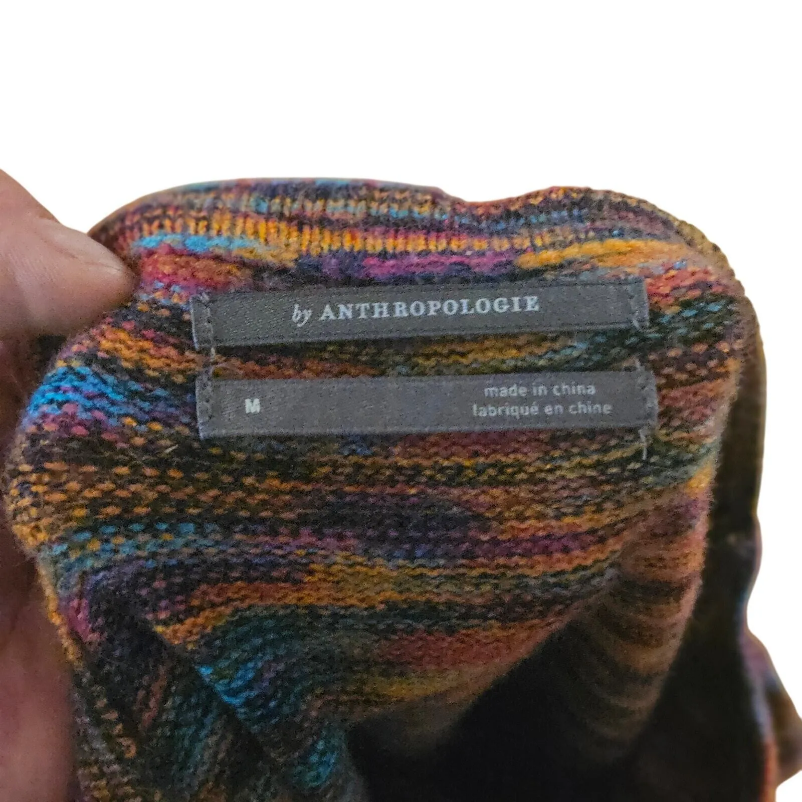 Anthropologie Women Ruby Flutter Sleeves Top Knit Sweater‎ Vest Top SZ M - Image 7