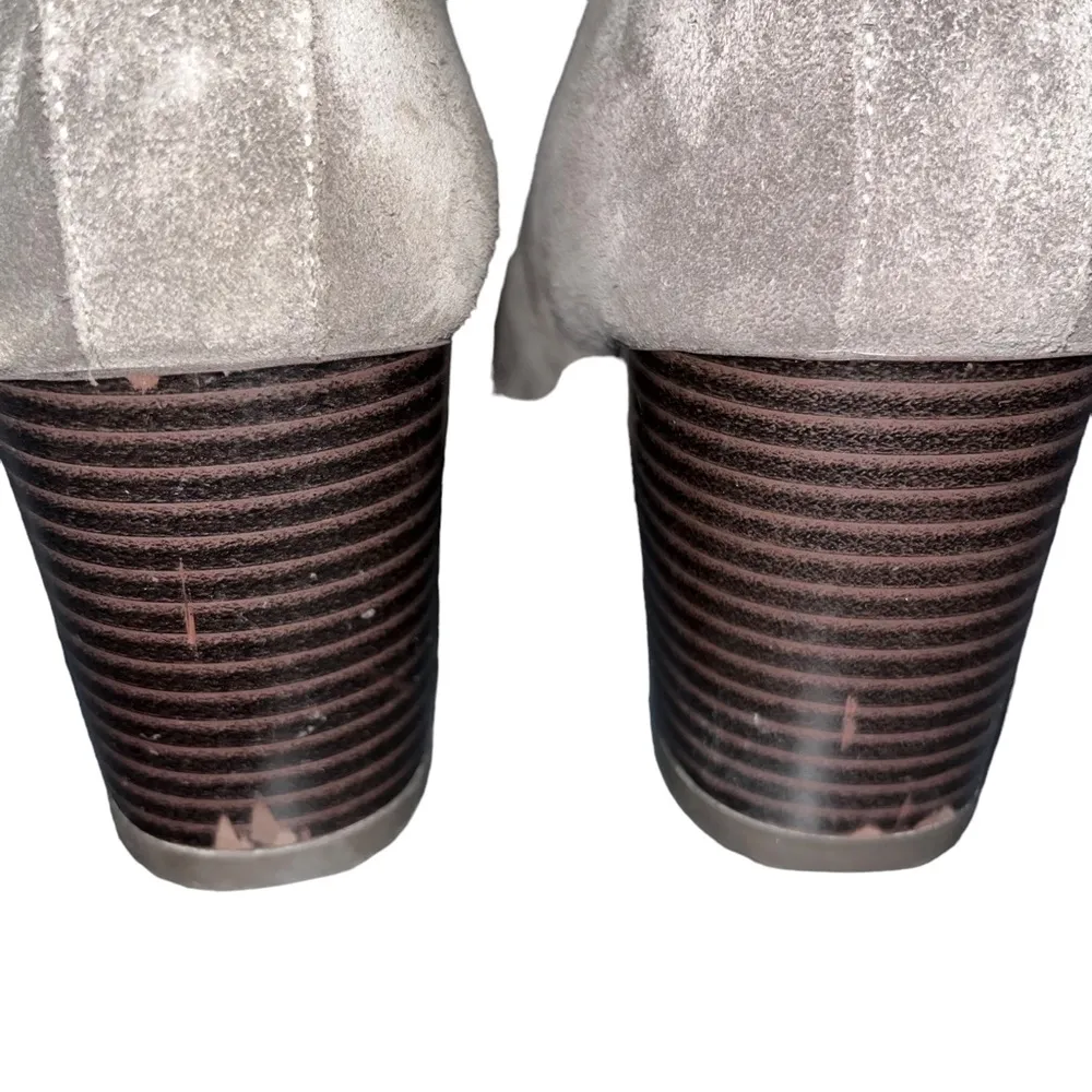 Vionic Gray Suede Paloma Wedge Booties - Image 6