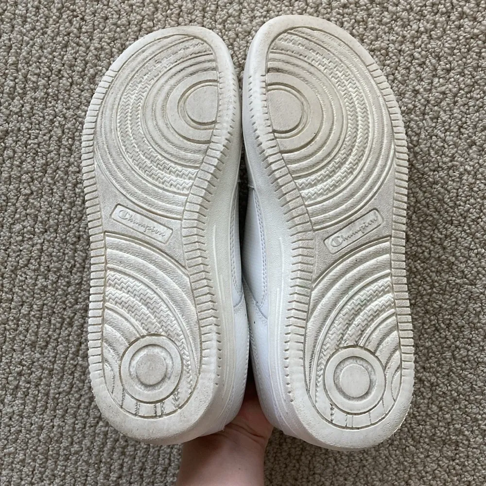 Champion Women’s Z80 Low Shoes Chunky White Sneakers Tennis Size 9 SOLD OUT - Image 8