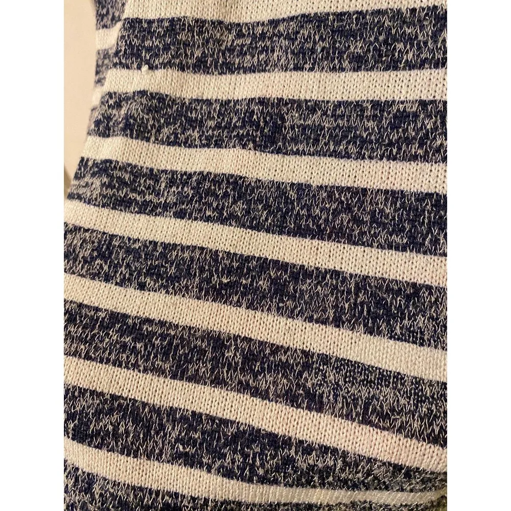 XS striped Rue 21 navy white sweater - Image 5